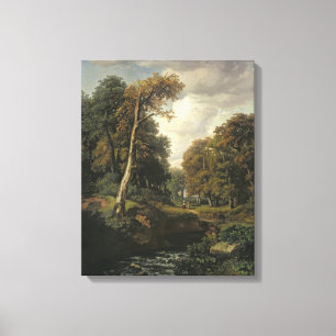Landskap 1850 canvastryck