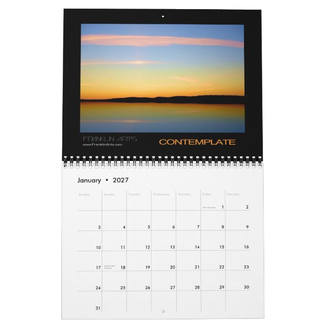Landskap 2010 kalender (Jan 2027)
