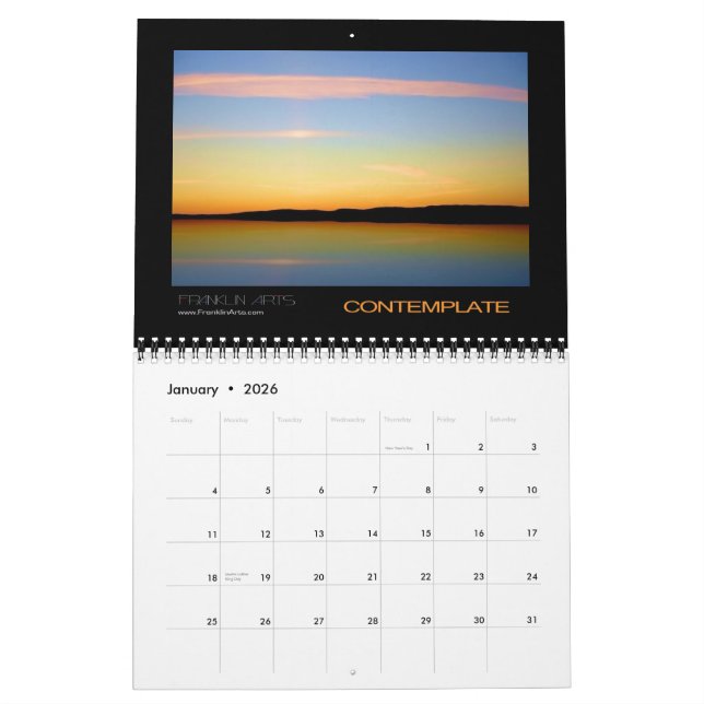 Landskap 2012 kalender (Jan 2026)