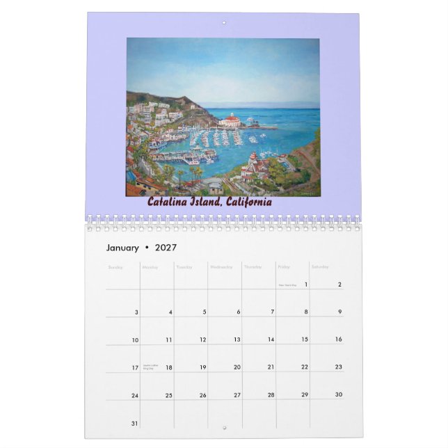 Landskap 2015 Kalender (Jan 2027)