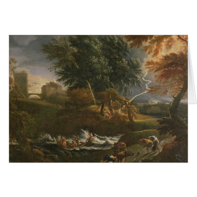 Landskap 2 hälsningskort (Framsidan Horizontal)