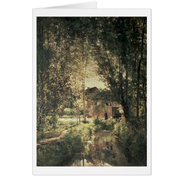 Landskap 2 hälsningskort (Framsidan)