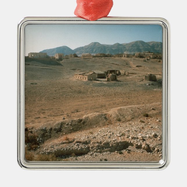 Landskap 3 julgransprydnad metall (Framsidan)