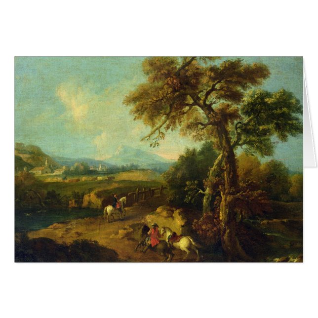 Landskap 4 hälsningskort (Framsidan Horizontal)