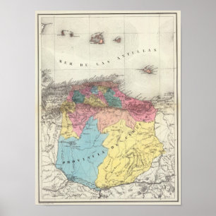 Landskap av Caracas Poster
