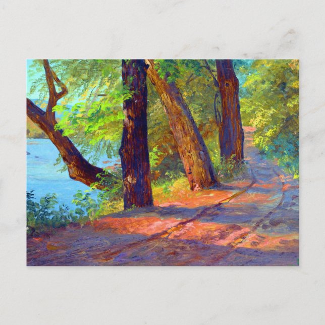 Landskap av Frederic Edwin Church Vykort (Framsida)