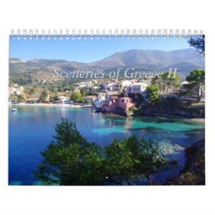Landskap av Grekland II Kalender