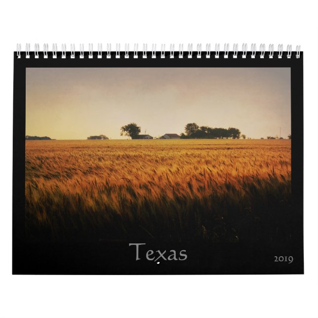 Landskap av Texas Kalender (Omslag)