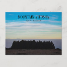 Landskap av Vitosha-berget