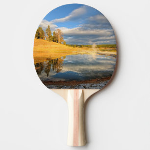 Landskap av Yellowstone Pingisracket
