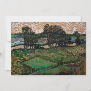 Landskap, Bro över Oise av Vincent van Gogh