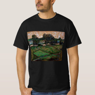 Landskap, Bro över Oise av Vincent van Gogh T Shirt