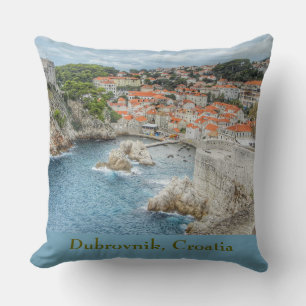Landskap Dubrovnik södra Kroatien Kudde