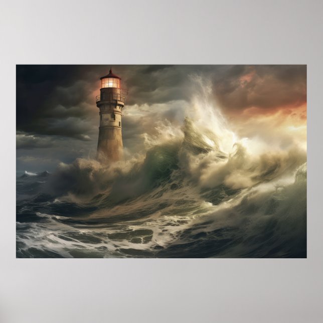 Landskap för sjömansserene poster (Framsidan)
