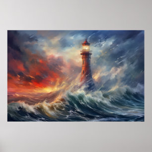 Landskap för sjömansserene poster