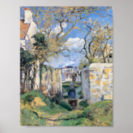 Landskap från Pontoise (1874) | Camille Pissarro Poster