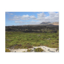 Landskap från Princesa Ico-området. Lanzarote