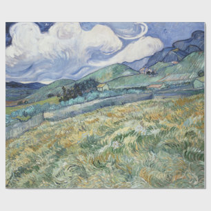 Landskap från Sanktt-Remy av Vincent Van Gogh Presentpapper