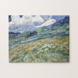 Landskap från Sanktt-Remy av Vincent Van Gogh Pussel