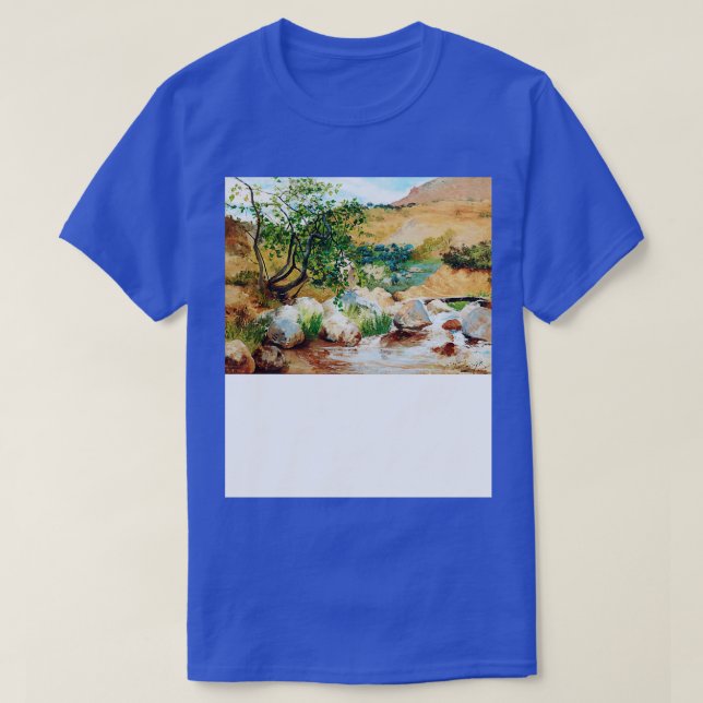 Landskap från Sierran Nevada Spanien av Hugo Birge T Shirt (Design framsida)