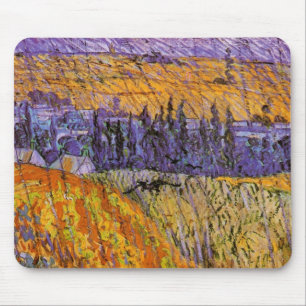 Landskap i Auvers i Rain av Vincent van Gogh Musmatta