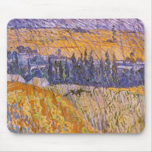 Landskap i Auvers i Rain, Vincent van Gogh Musmatta