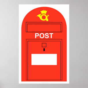 Landskap i Danmark Poster