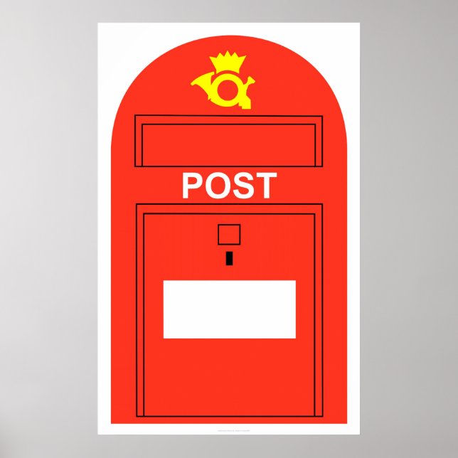 Landskap i Danmark Poster (Framsidan)