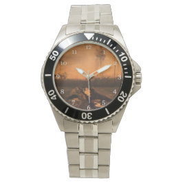 Landskap i Dusk, Van Gogh bra art Armbandsur