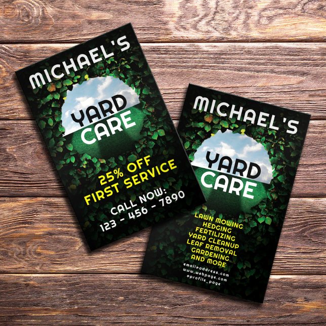 Landskap i Hedge ram Flygblad (Skapare uppladdad)