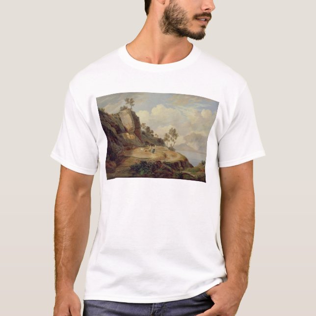 Landskap i italien t-shirt (Framsida)