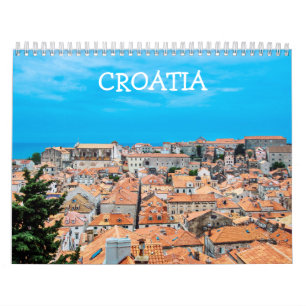 Landskap i Kroatien Kalender
