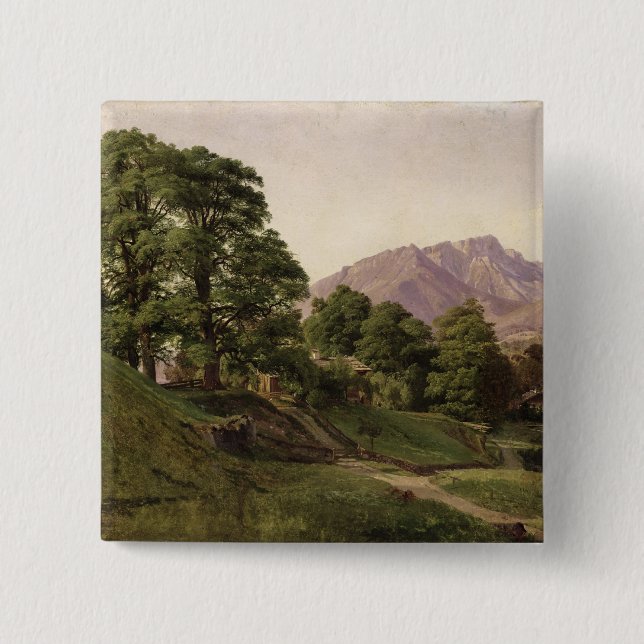 Landskap i övreBayern, 1836 Knapp (Framsida)