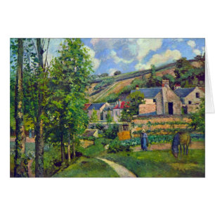 Landskap i Pontoise av Camille Pissarro OBS Kort
