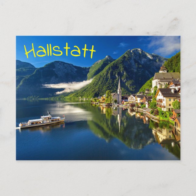 Landskap i Sjö i byn Scenbergen Vykort (Framsida)