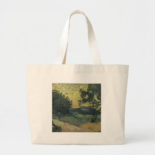 Landskap i skymningen av Van Gogh Jumbo Tygkasse