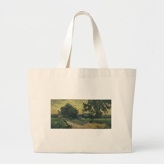 Landskap i skymningen av Van Gogh Jumbo Tygkasse (Framsidan)