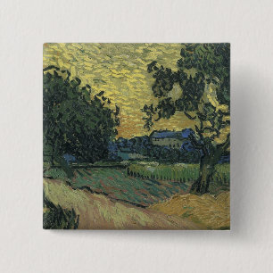 Landskap i skymningen av Van Gogh Knapp