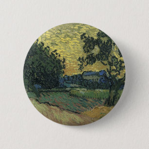 Landskap i skymningen av Van Gogh Knapp