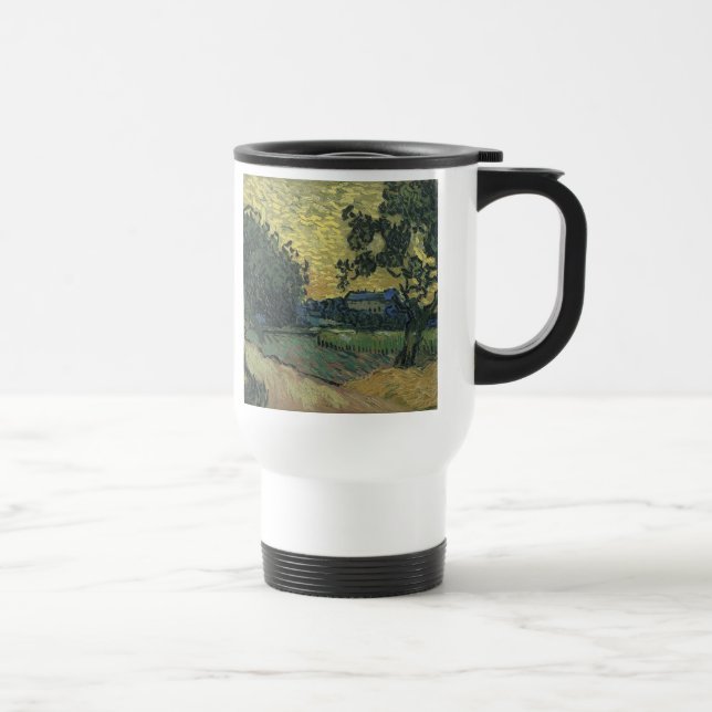 Landskap i skymningen av Van Gogh Resemugg (Höger)