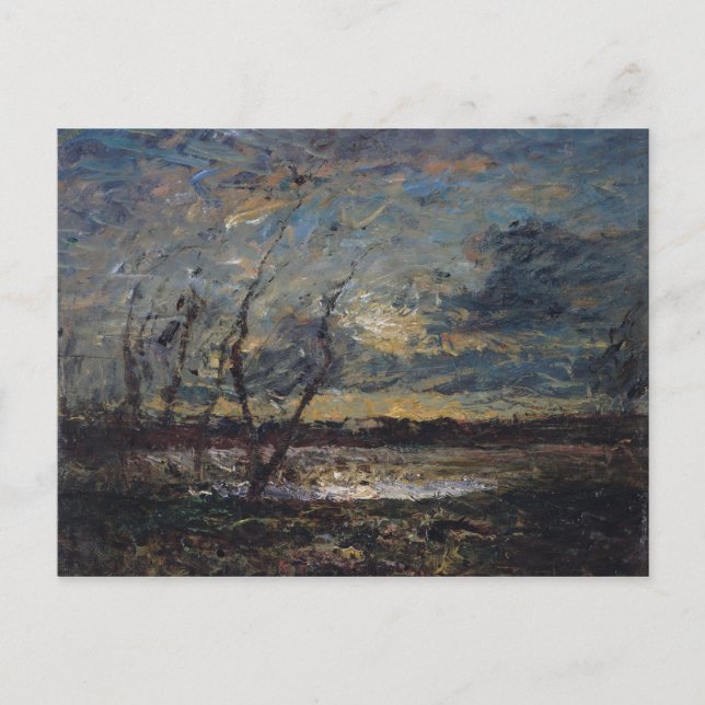 Landskap i utkanten av Cremieu Vykort (Framsida)