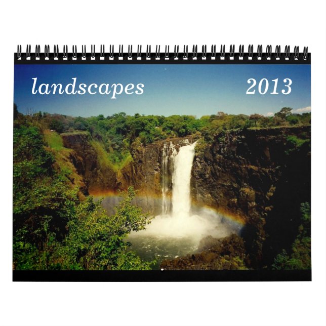 landskap kalender 2013 (Omslag)