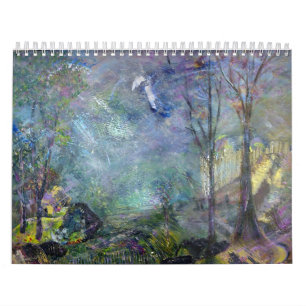 Landskap kalender 2013 av original- konst vid