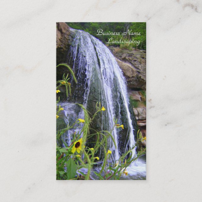 Landskap leverantörarkitekter visitkort (Framsida)