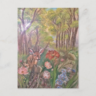 landskap målar målning räcker konstnaturen vykort