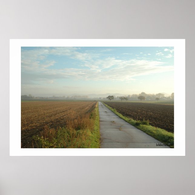 Landskap Mannheim 1 Poster (Framsidan)