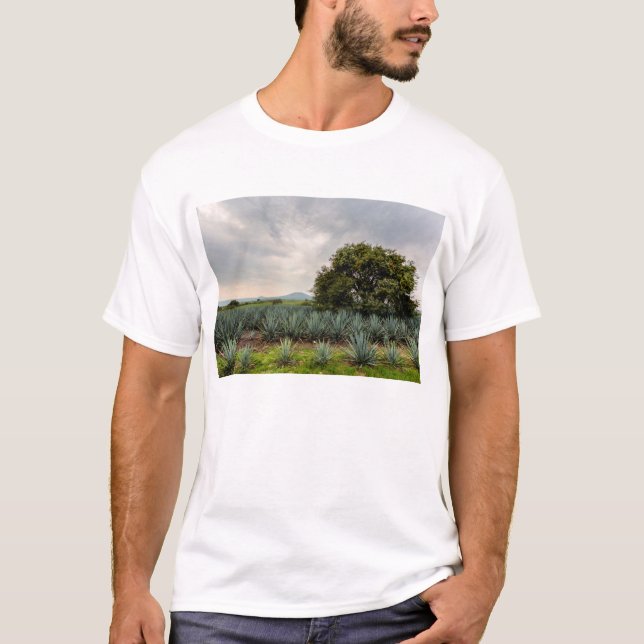 Landskap med blåttAgave T-shirt (Framsida)