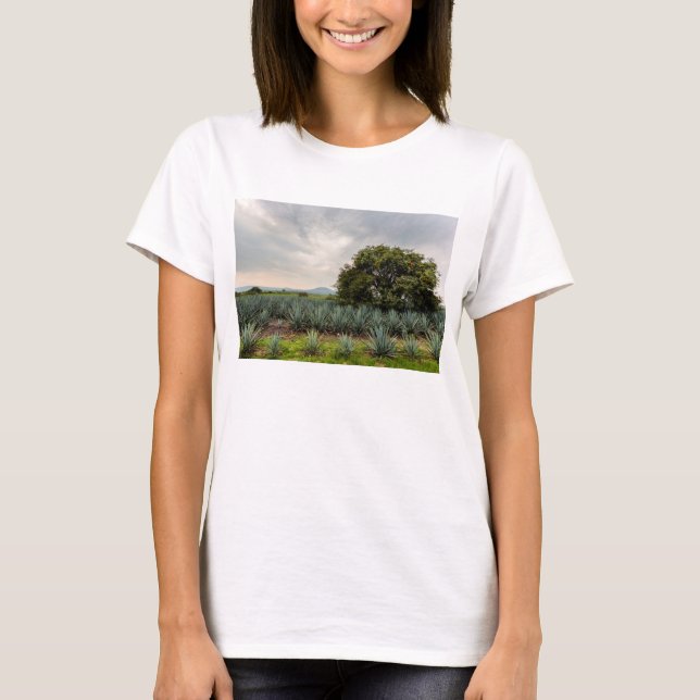 Landskap med blåttAgave T-shirt (Framsida)