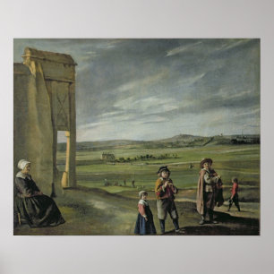 Landskap med bönder, 1640 poster