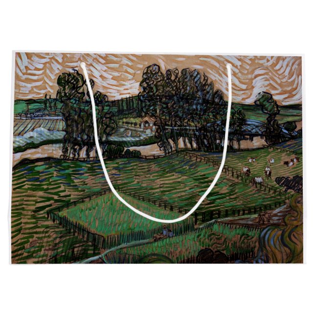 Landskap med bro över Oise (van Gogh) (Baksidan)